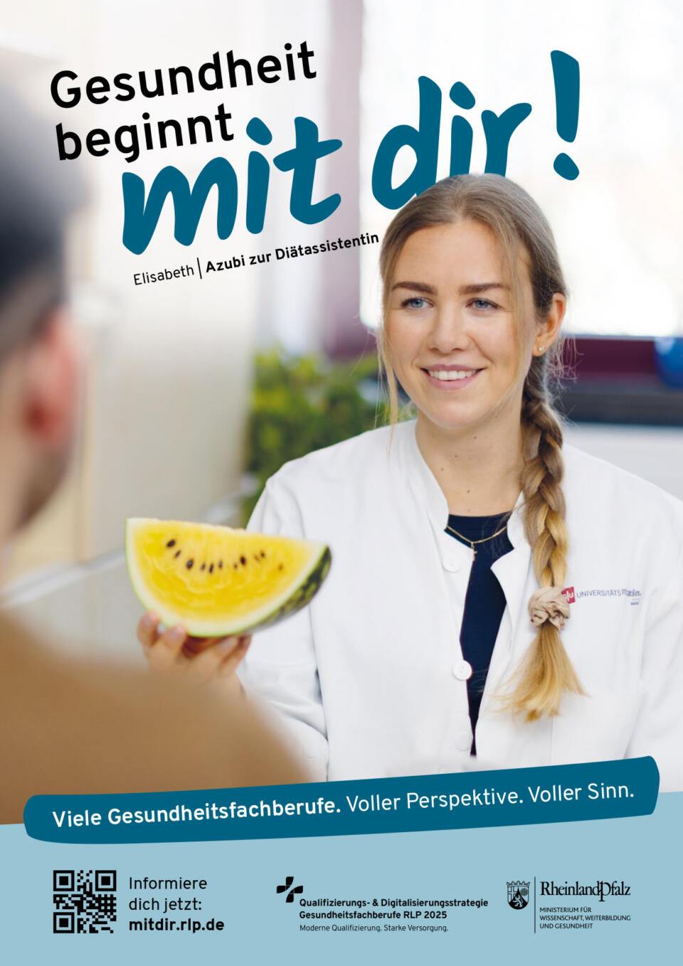 Plakatmotiv Diätassistentin